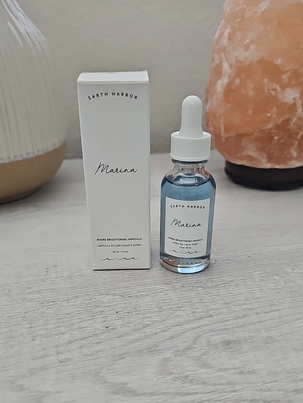 Earth Harbor Marina Biome Brightening Ampoule Serum 1 fl oz NIB